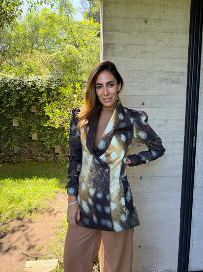 BLAZER LARGO CRUZADO BAMBI