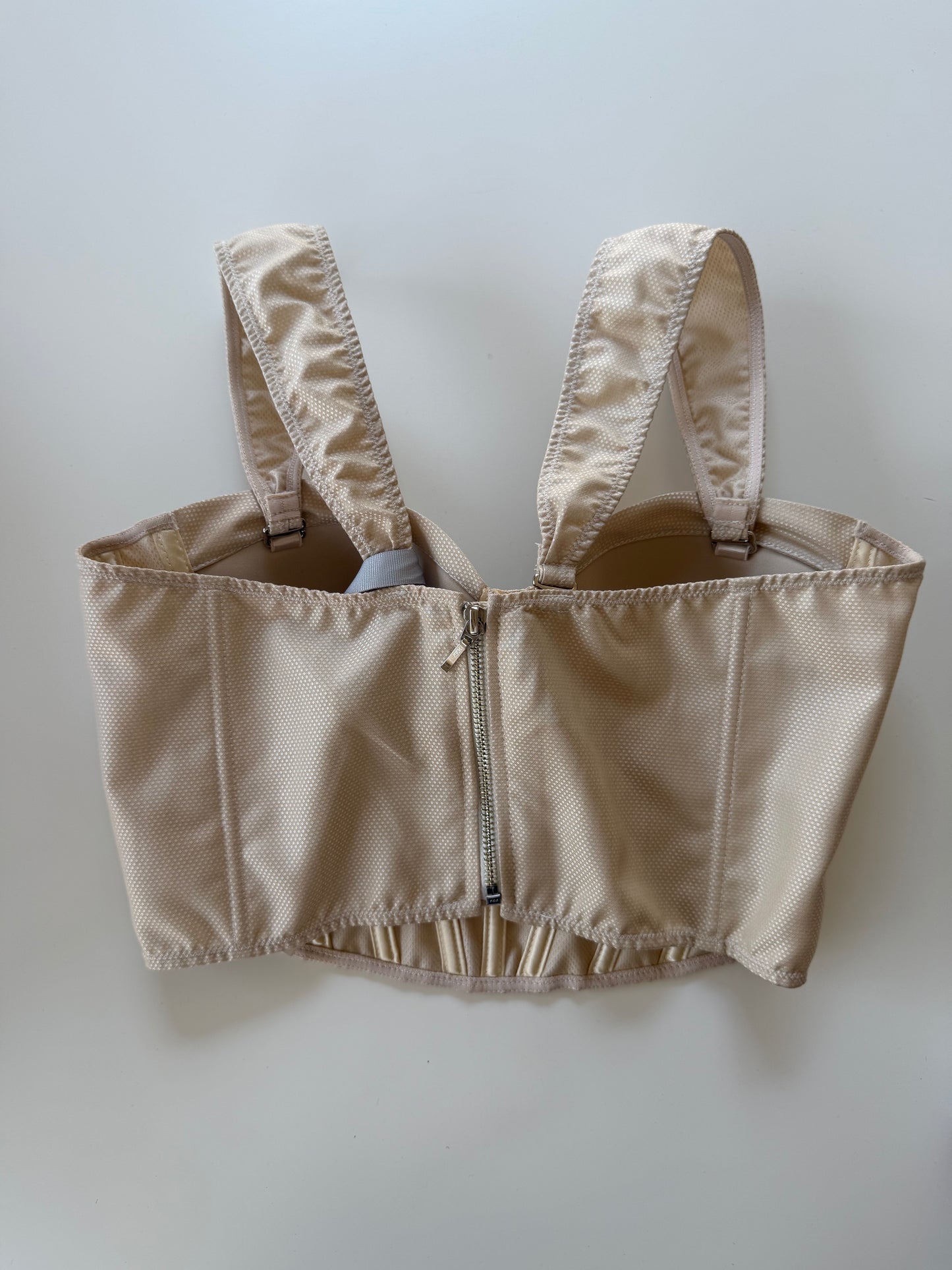 CORSET CORTO BEIGE