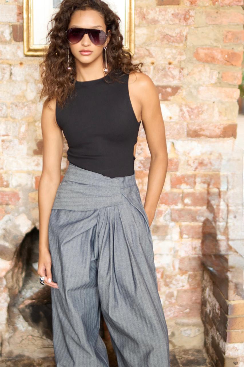 PANTALÓN HEMP MEZCLILLA ITALIANA