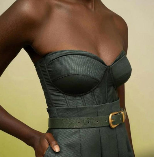 BUSTIER CLUB MANGAS REMOVIBLES